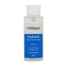 محلول پاک کننده آرایش هیدراویت ویتالیر مناسب پوست خشک