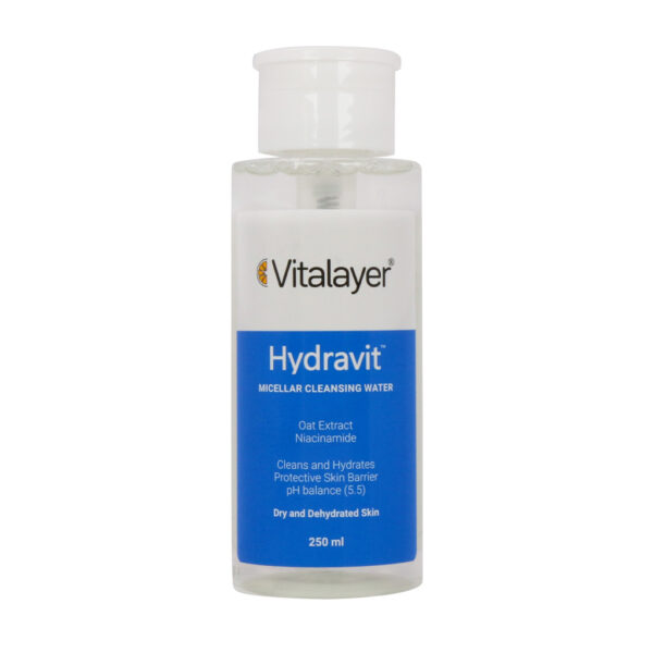 محلول پاک کننده آرایش هیدراویت ویتالیر مناسب پوست خشک