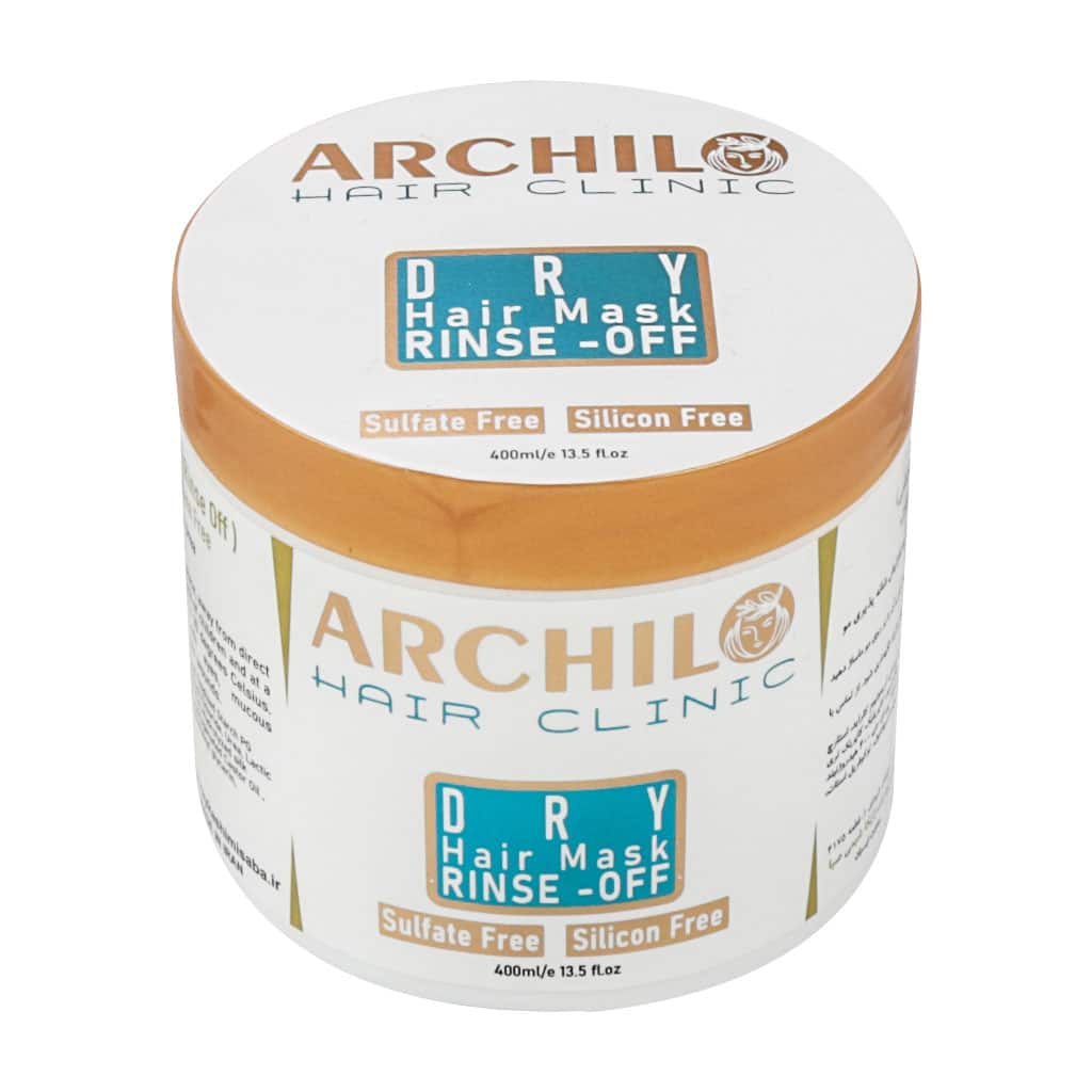 ماسک مو فاقد سولفات مناسب موهای خشک ماسک مو فاقد سولفات مناسب موهای خشک با آبکشی آرچیلو