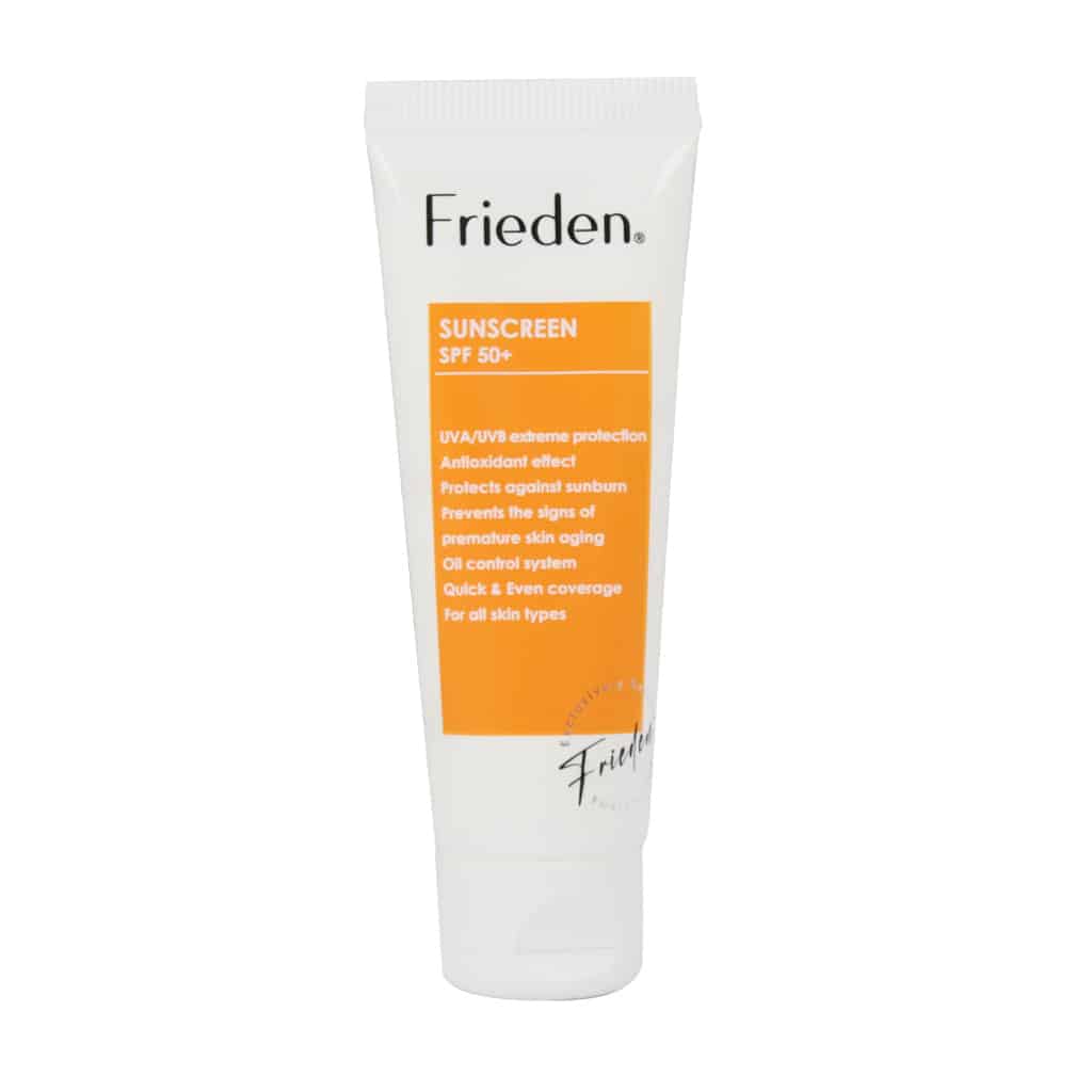 کرم ضد آفتاب SPF50 فریدن مناسب انواع پ کرم ضد آفتاب SPF50 فریدن مناسب انواع پوست