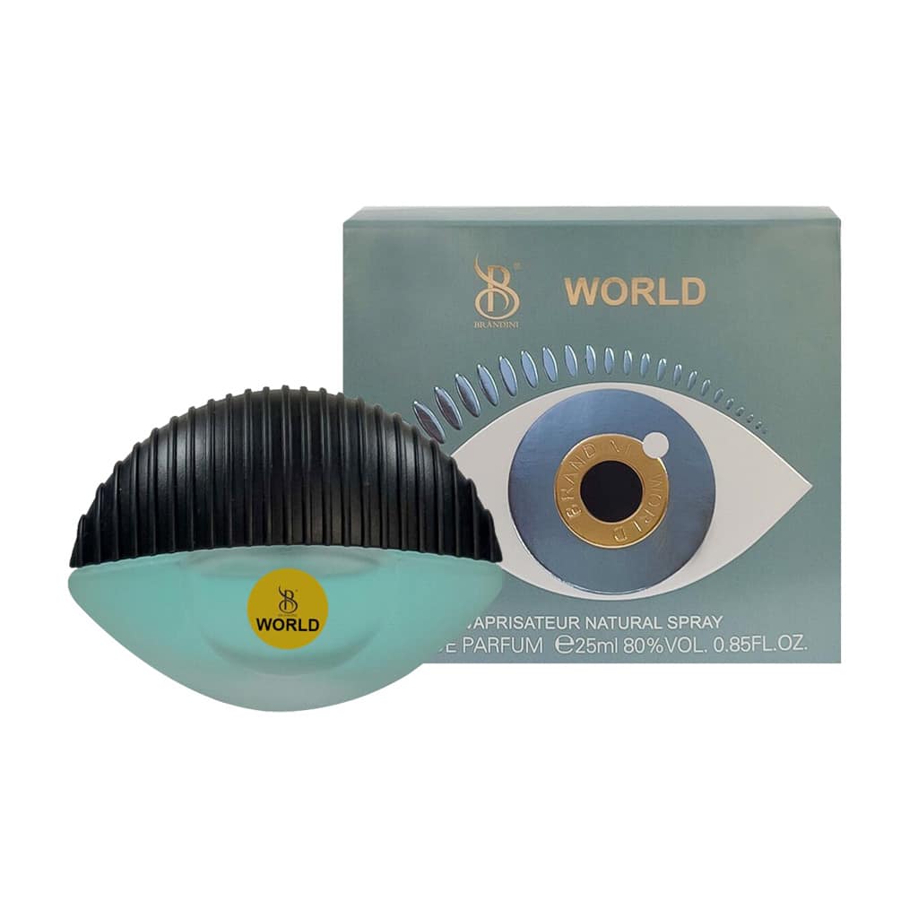عطر جیبی زنانه برندینی مدل World حجم 25 عطر جیبی زنانه برندینی مدل World