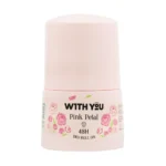 رول ضد تعریق زنانه ویت یو مدل Pink Petal حجم 50 میلی لیتر