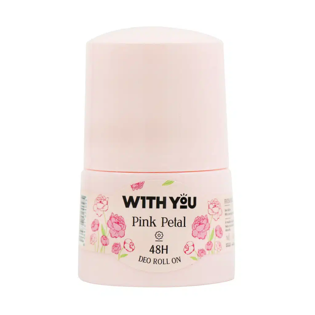 With-you-Deo-Roll-on-Pink-Petal-50-ml-1.jpg.webp رول ضد تعریق زنانه ویت یو مدل Pink Petal حجم 50 میلی لیتر