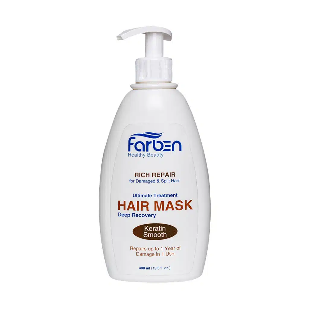 Farben-Keratin-Hair-Mask-1.jpg.webp ماسک مو کراتین فاربن مناسب موهای خشک و آسیب دیده 400 میلی لیتر