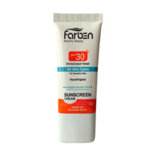 کرم ضد آفتاب SPF30 پوست حساس فاربن