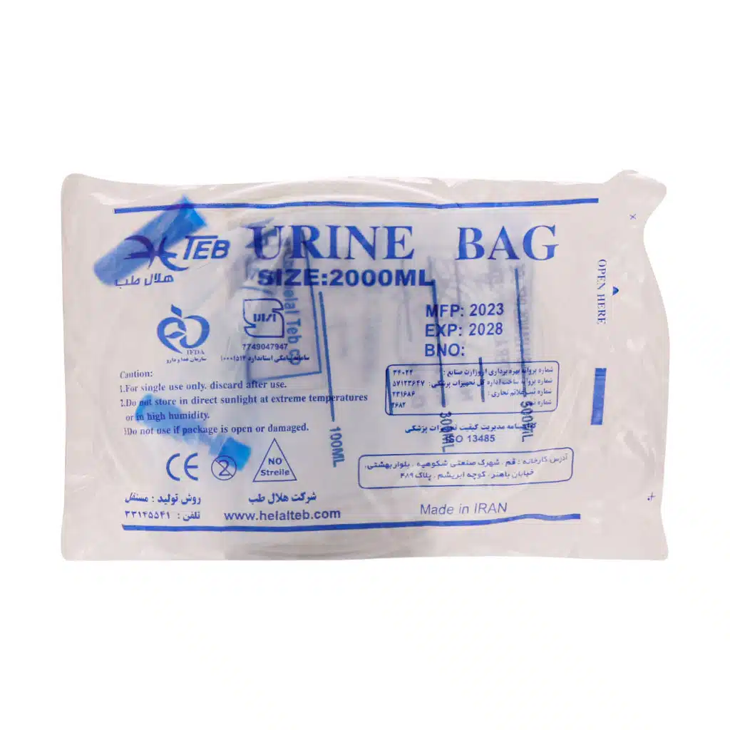 Helal-Teb-Urine-Bag.jpg.webp کیسه ادرار هلال طب 2 لیتر