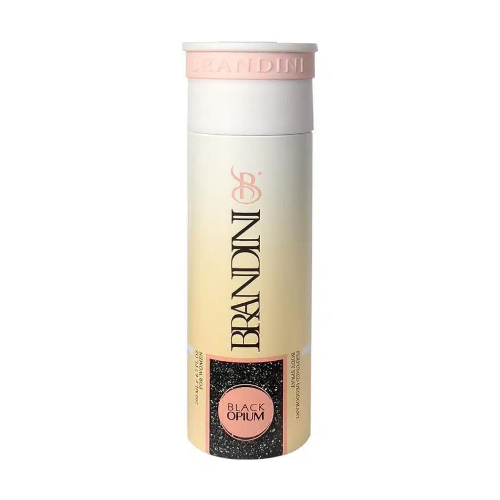 Brandini-Black-Opium-Body-Spray-200-Ml.jpg.webp اسپری زنانه برندینی مدل Black Opium حجم 200 میلی لیتر