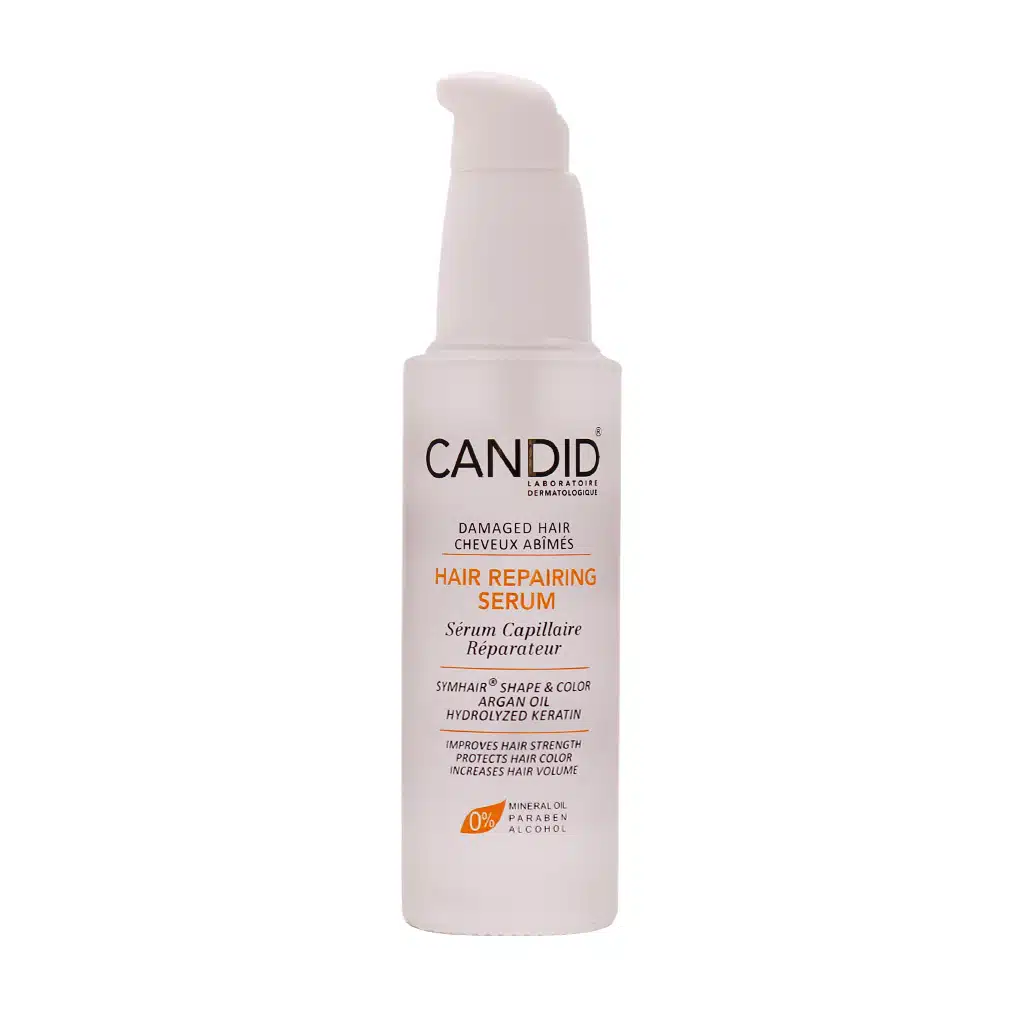 Candid-Hair-Reparing-Serum-50-ml.jpg.webp سرم ترمیم کننده مو تک فاز کاندید 50 میلی لیتر
