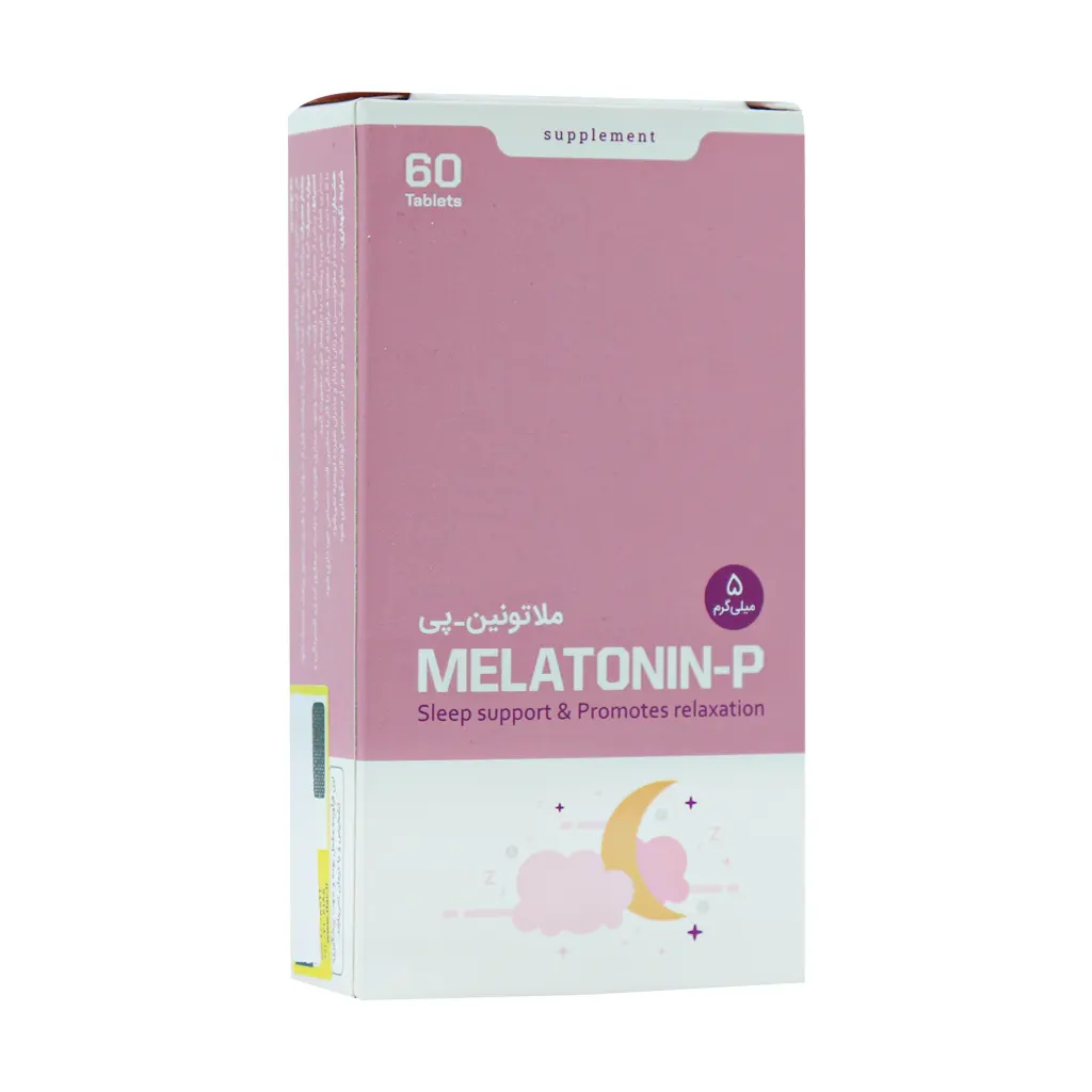 Parsineh Dayyan Teb Melatonin 5mg 60 Tabs قیمت قرص ملاتونین 5 میلی گرم پارسینه دیان طب