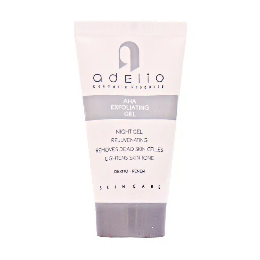Adelio-AHA-Night-Gel-50-Ml.jpg.webp ژل لایه بردار AHA 15 درصد ادلیو 50 میلی لیتر