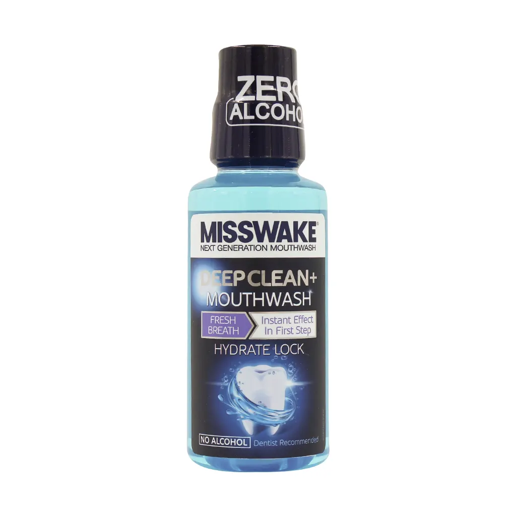 Misswake Deep Clean Mouthwash 400 قیمت دهانشویه خوشبو کننده میسویک مدل Deep Clean