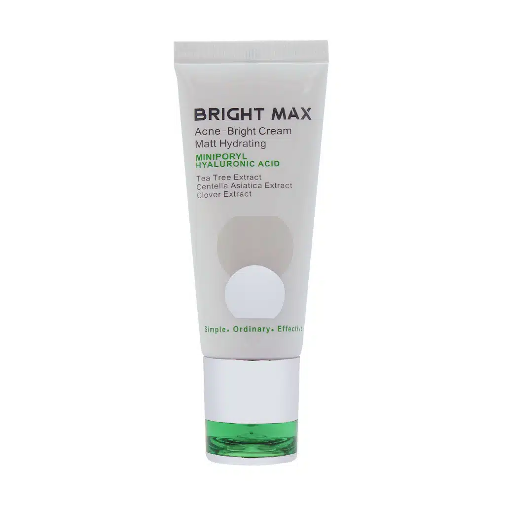 Bright-Max-Acne-Bright-Cream-Matt-Hydrating-40-ml.jpg.webp کرم مرطوب کننده مات آکنه برایت مکس 40 میلی لیتر