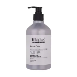 شامپو فاقد سولفات موهای کراتین شده ویتاپلکس 500 میلی لیتر