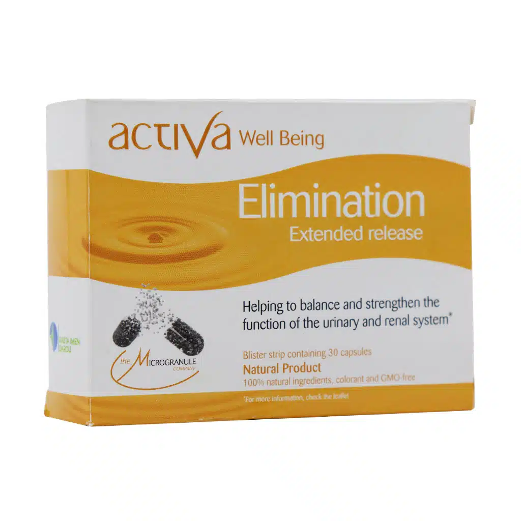 Rasta-Imen-Darou-Activa-Well-Being-Elimination-30-Capsules.jpg.webp کپسول اکتیوا ولبیینگ الیمینیشن رستا ایمن دارو 30 عدد