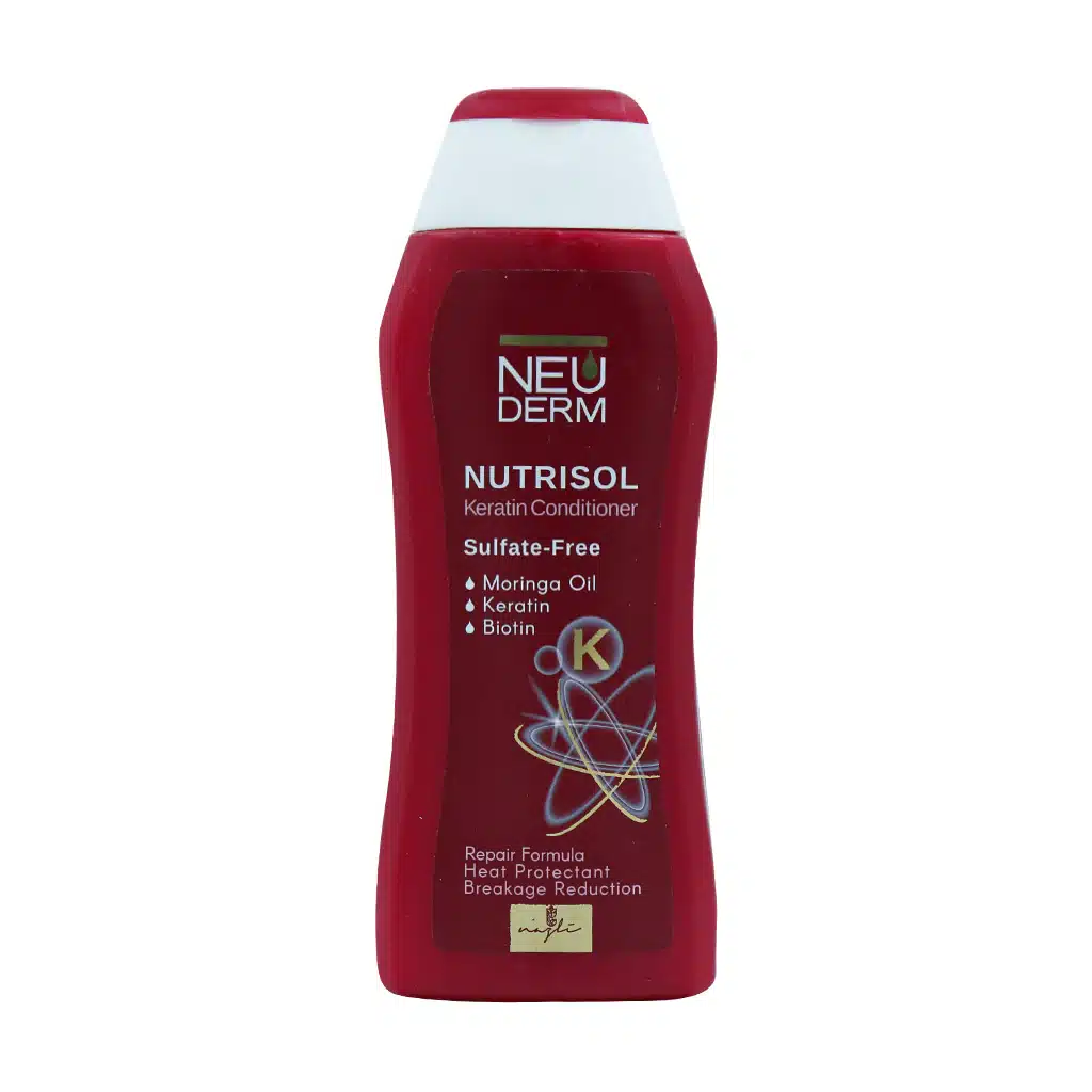 Neuderm-Nutrisol-Keratin-Conditioner-300.jpg.webp نرم کننده مو کراتینه نوتریسل نئودرم 300 میلی لیتر