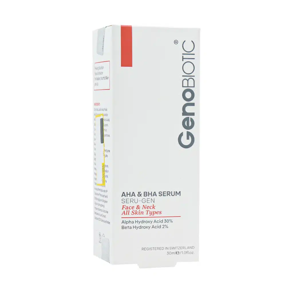 Genibiotic-AHA-And-BHA-Serum-30-Ml.jpg.webp سرم آلفا و بتا هیدروکسی اسید ژنوبایوتیک 30 میلی لیتر