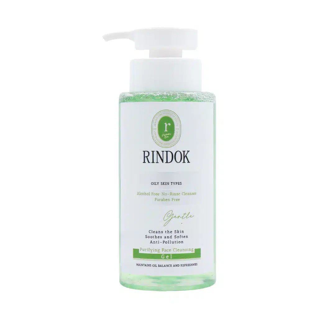 Rindok-Oily-Face-Cleansing-Gel-250.jpg.webp ژل شستشوی صورت پوست چرب ریندوک 250 میلی لیتر