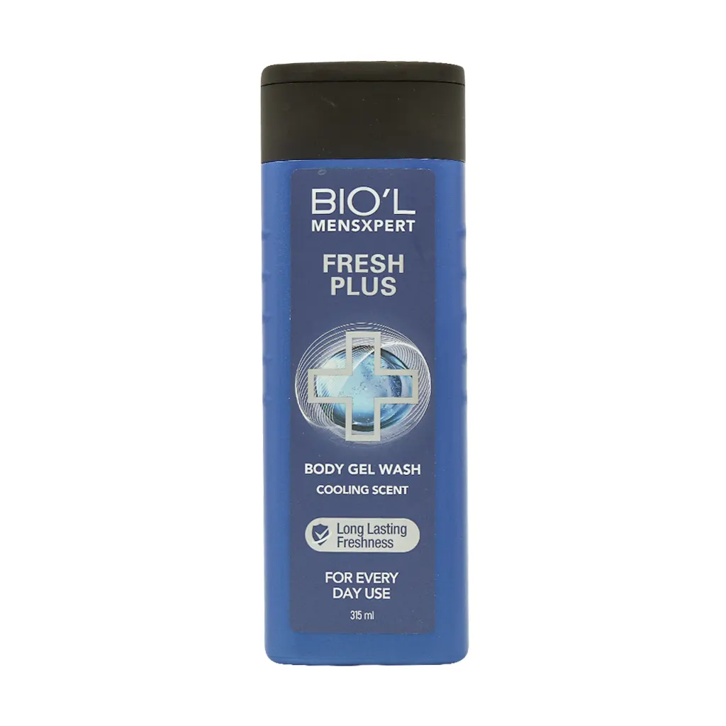 Biol Fresh Plus Body Shampoo For Men 315 ml قیمت شامپو بدن مردانه بیول مدل Fresh Plus