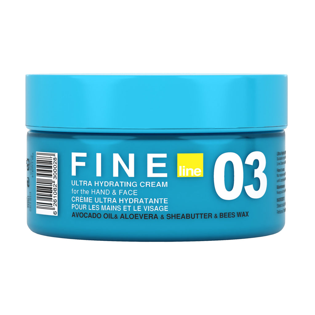 Fine-Line-Hydrating-Cream-For-Hand-And-Face-230-ml قیمت کرم آبرسان قوی دست و صورت کاسه ای فاین لاین