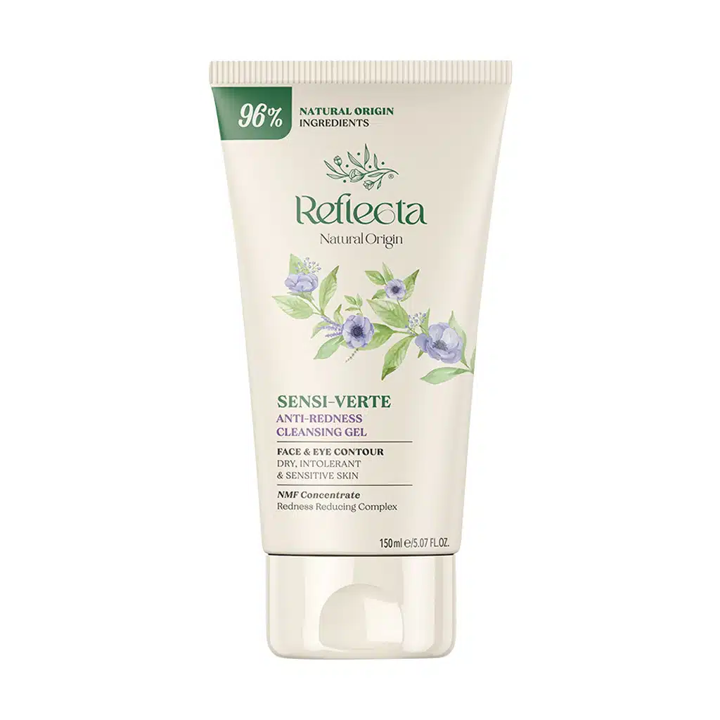 Reflecta-Sensi-Verte-Face-And-Eye-Cleansing-Gel-150-ml.jpg.webp ژل شستشوی صورت سنسی ورته رفلکتا 150 میلی لیتر