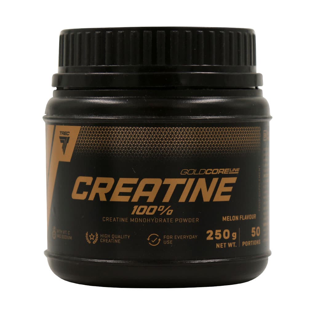 Trec-Nutrition-Goldcore-Creatin-Powder-250 قیمت پودر کراتین 100 درصد گلد کر لاین ترک نوتریشن