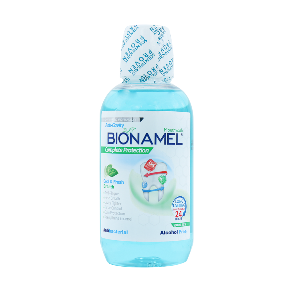 Bionamel Complete Protection Mouthwash 500 ml قیمت دهانشویه محافظت کننده کامل بایونمل