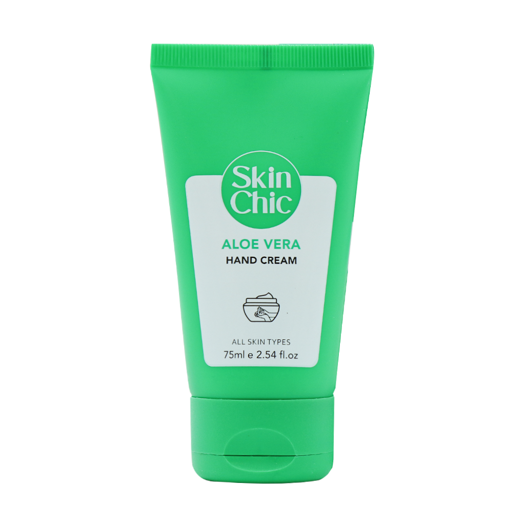 Skin Chic Aloevera Hand Cream75 ml قیمت کرم مرطوب کننده دست آلوئه ورا اسکین شیک