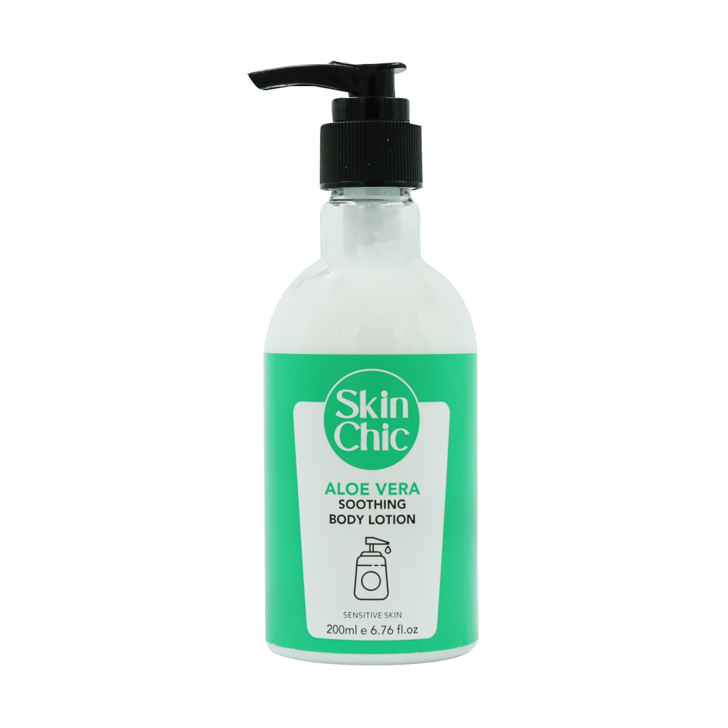 Skin Chic Aloevera Soothing Body Lotion 200 ml قیمت لوسیون بدن آلوئه ورا اسکین شیک