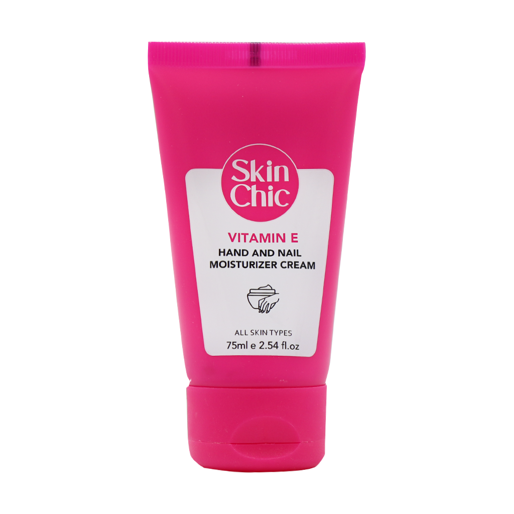 Skin Chic Vitamin E Hand And Nail Cream 75 ml قیمت کرم دست و ناخن ویتامین E اسکین شیک