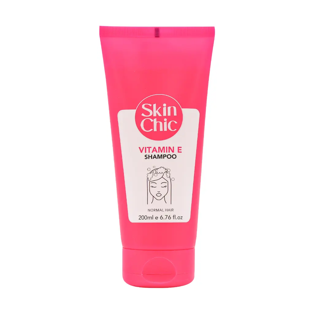 Skin Chic Vitamin E Shampoo For Normal Hair 200 ml قیمت شامپو موی معمولی حاوی ویتامین E اسکین شیک