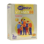 قیمت سافت ژل ویتامین د3 1000 واحد بهستان