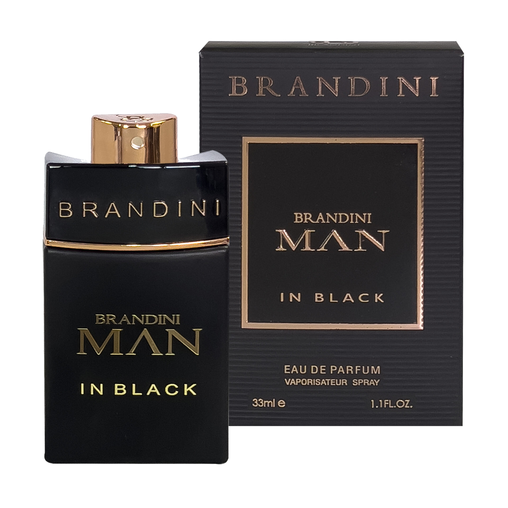 Brandini Man In Black Eau De Perfum 33 ml قیمت عطر جیبی مردانه برندینی مدل Man In Black