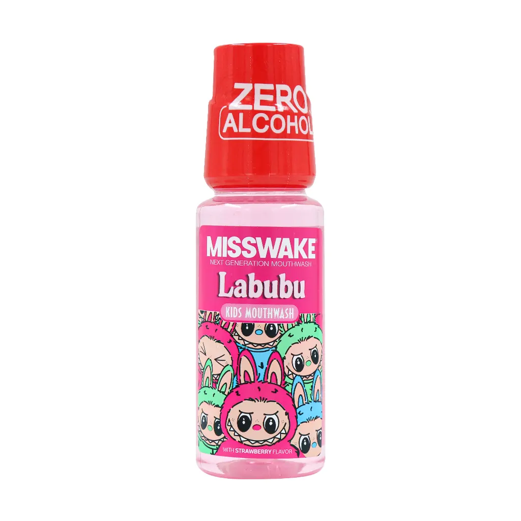 Misswake Labubu kids Mouthwash 200 ml دهانشویه کودک لبوبو میسویک