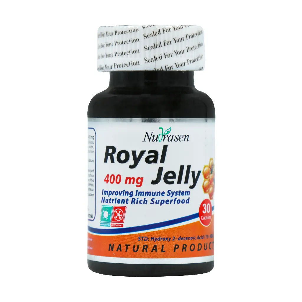 Nutrasen Pharma Royal Jelly 400 Mg 30 قیمت کپسول رویال ژلی 400 میلی گرم نوتراسن