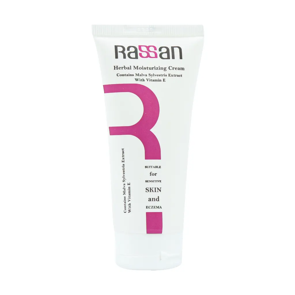 Rassan Malva Herbal Moisturizing Cream 150 ml قیمت کرم مرطوب کننده گیاهی مالوا Malva راسن