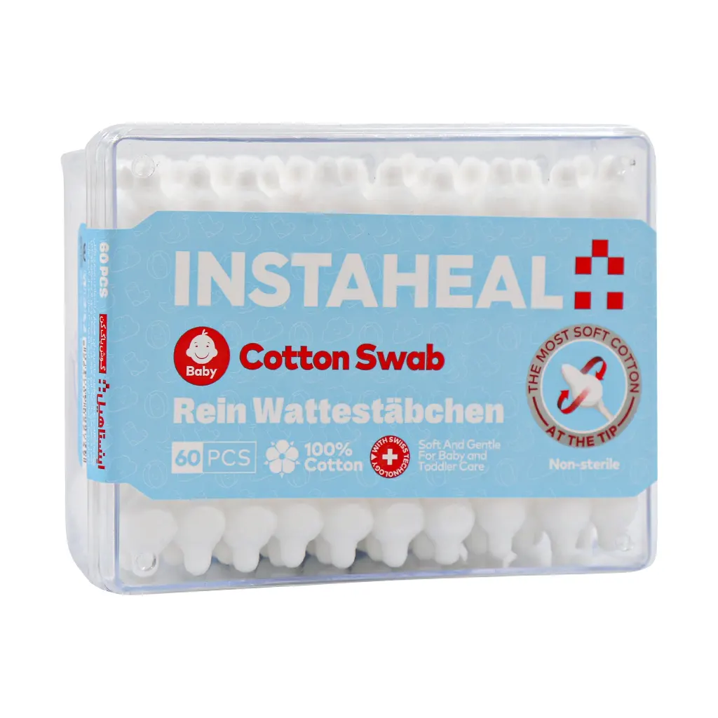 Instaheal Cotton Swab Pcs قیمت گوش پاک کن کودک اینستاهیل