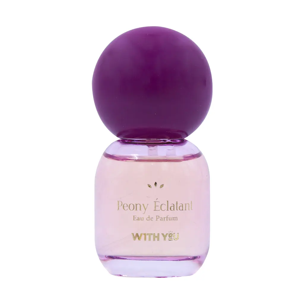 With You Peony Eclatant Eau De Parfum 20 ml قیمت عطر جیبی زنانه ویت یو مدل Peony Eclatant