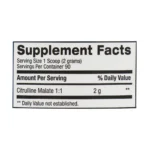 پودر سیترولین مالات بی پی آی