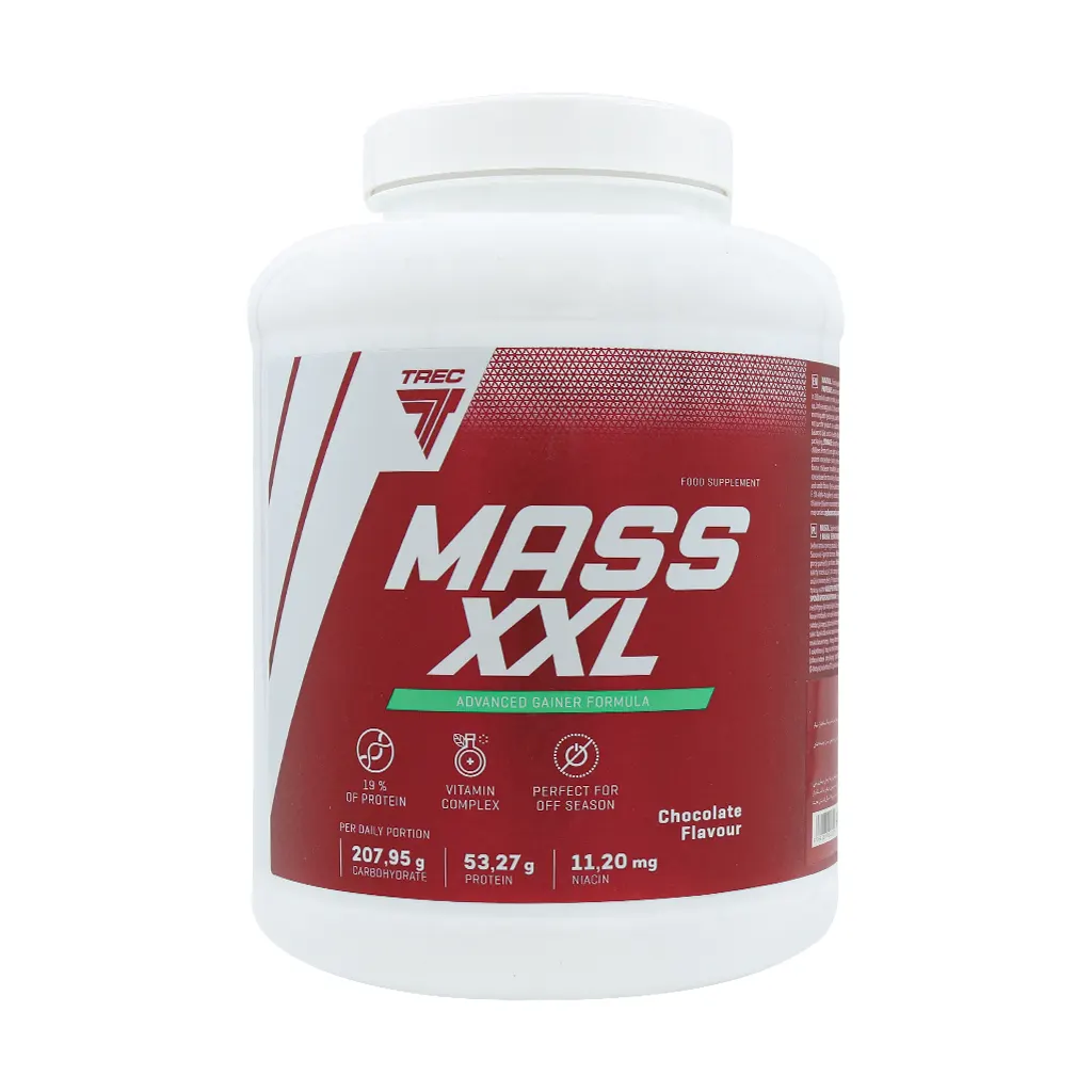 Trec Nutrition Mass XXL Powder 3000 g قیمت پودر مس ایکس ایکس ال ترک نوتریشن