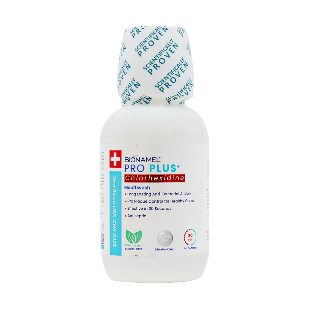 Bionamel Pro Plus Chlorhexidine 0.12 Mouthwash 250 ml قیمت دهانشویه پروپلاس کلرهگزیدین 0.12 درصد بایونمل