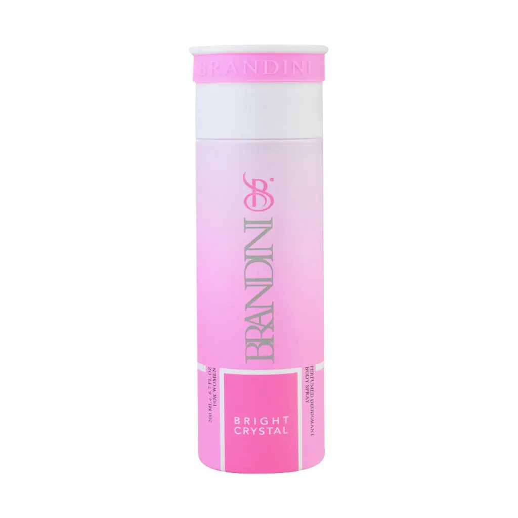 Brandini Bright Crystal Body Spray For Women 200 قیمت اسپری زنانه برایت کریستال برندینی