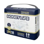 پوشک بزرگسال سایز متوسط هانی لایف