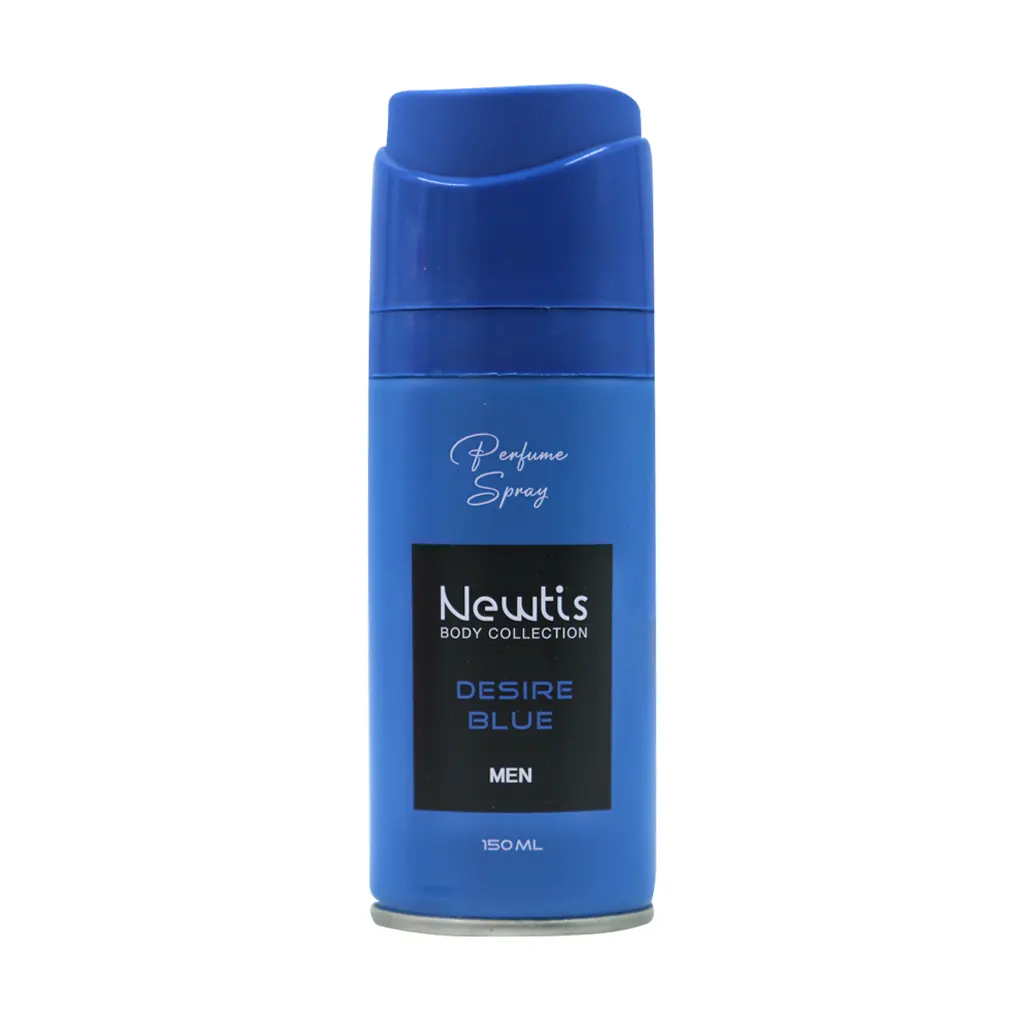 Newtis Desire Blue Body Spray For Men 150 ml قیمت اسپری بدن مردانه دیزایر بلو نیوتیس