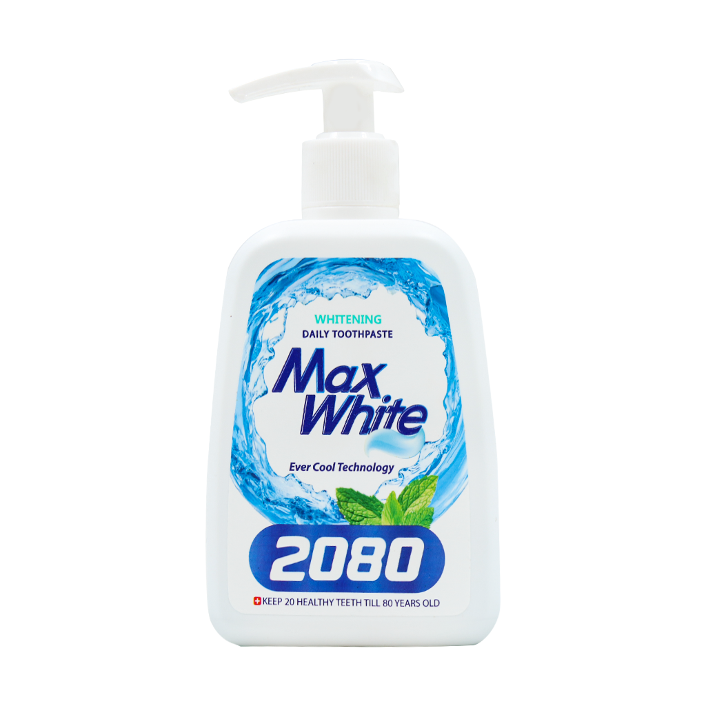 2080 Max White Daily Toothpaste 250 g قیمت خمیر دندان سفید کننده مکس وایت 2080