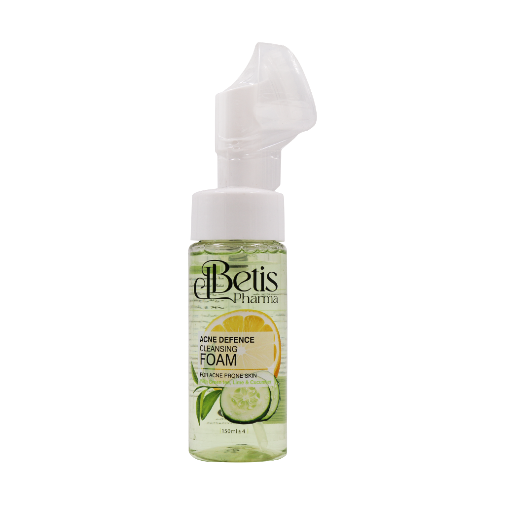 Betis Pharma Acne Cleansing Foam 150 ml قیمت فوم شستشوی پوست آکنه دار بتیس فارما