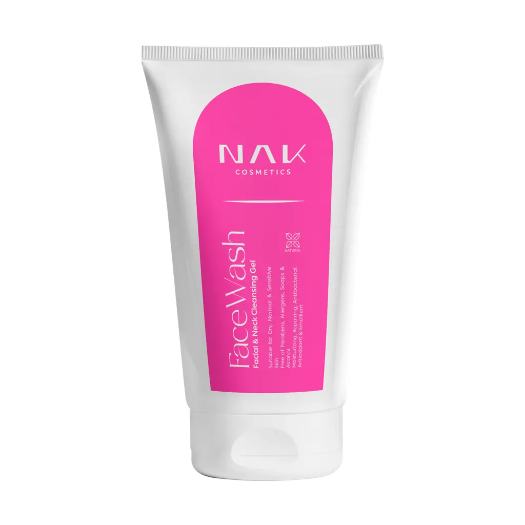 Nak Face Wash For Dry Skin 150 ml قیمت ژل پاک کننده آرایش پوست خشک ناک