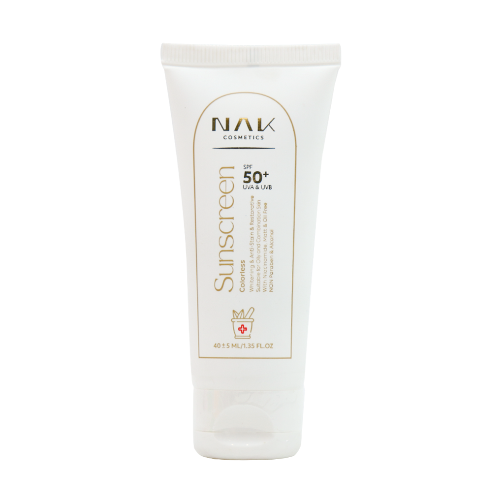 Nak Spf50 Sunscreen Cream For Oily Skin 40 ml قیمت کرم ضد آفتاب ضد لک پوست چرب SPF50 ناک