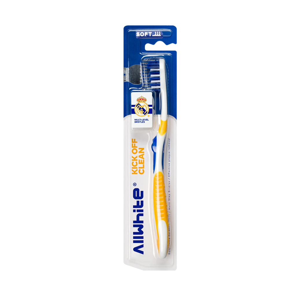 Allwhite Soft Kick Off Clean Toothbrush White قیمت مسواک آل وایت مدل Kick Off Clean با برس نرم