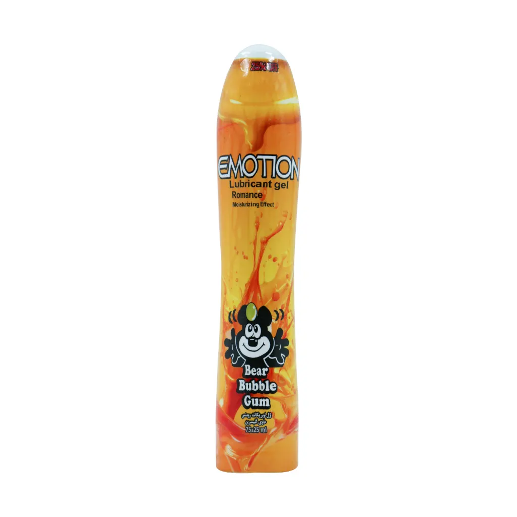 Emotion Romance Bear Bubble Gum Lubricant Gel 75 ml قیمت ژل لوبریکانت با رایحه آدامس خرسی ایموشن