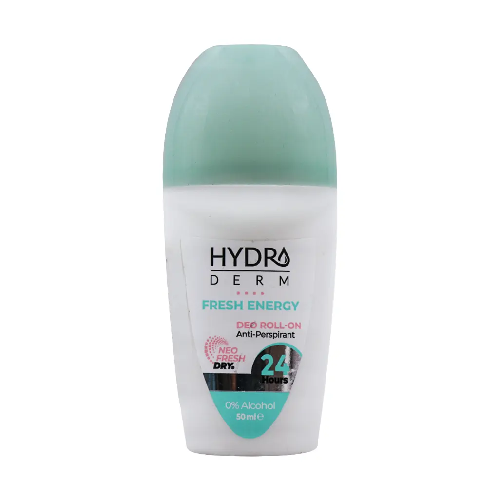 Hydroderm Fresh Energy Deo Roll On 50 ml قیمت رولان ضد تعریق بانوان فرش انرژی هیدرودرم